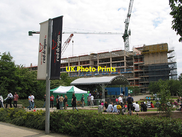 Photo 6"x4" Outdoor event at the Red Dragon Centre Cardiff\/Caerdydd c2007