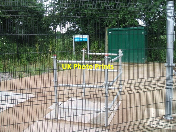 Photo 6"x4" Sewage Pumping Station Bradley\/SJ8817 c2007