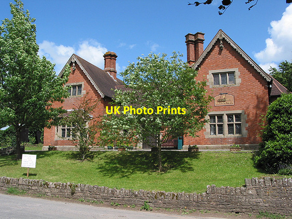 Photo 6"x4" Goodrich Village Hall Goodrich c2007