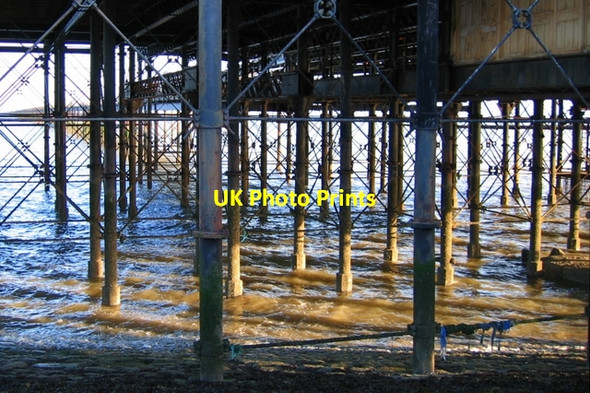 Photo 6"x4" Under Southend Pier Southend-on-Sea c2007