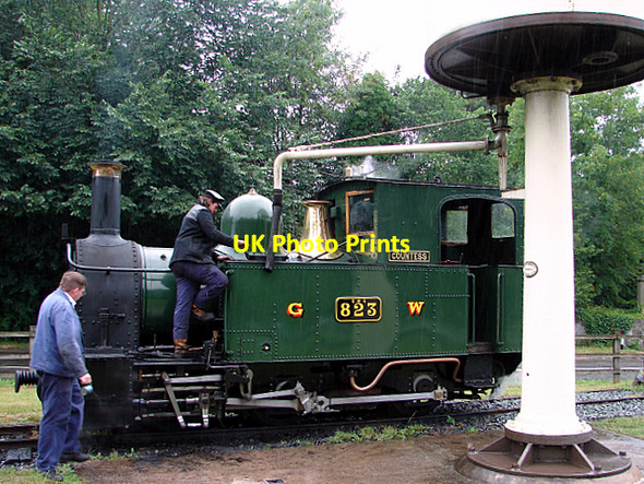 Photo 6"x4" Watering The Countess Welshpool\/Y Trallwng c2006