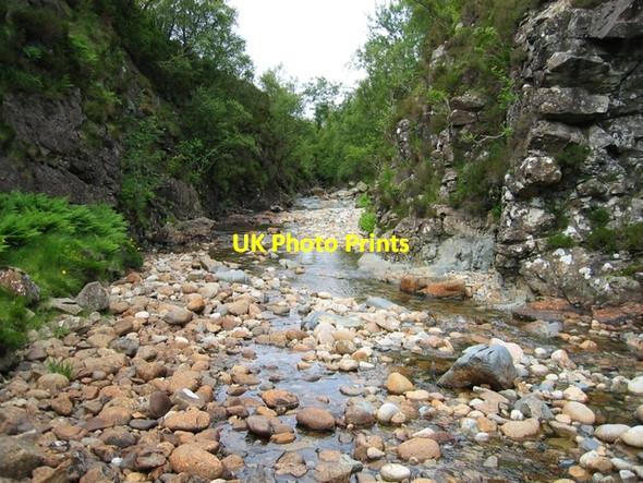 Photo 6"x4" Gorge of the Allt Daraich Sconser c2007