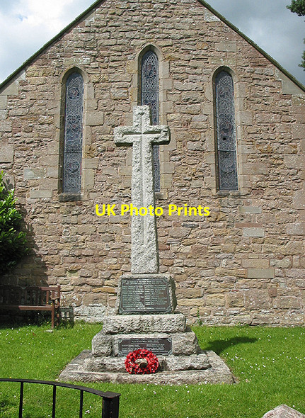 Photo 6"x4" War memorial, Weston-under-Penyard Kingstone\/SO6324 c2007