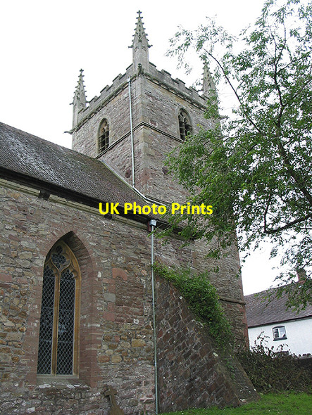 Photo 6"x4" West tower and buttress, All Saints Church, Longhope Longhope\/SO6818 c2007