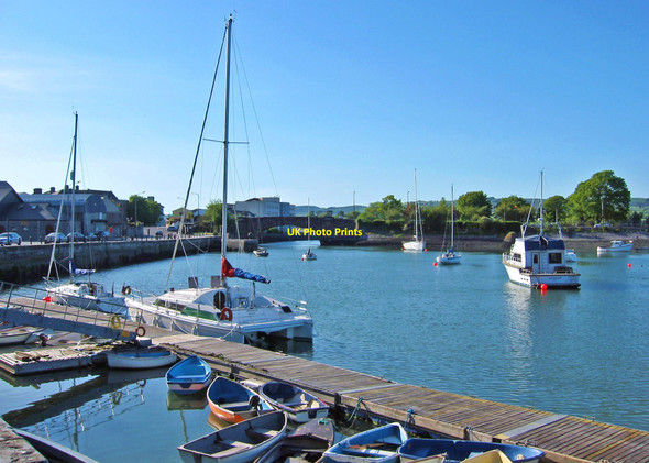 Photo 6"x4" Dungarvan Harbour Dungarvan c2006