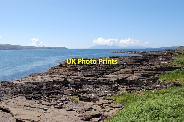 Photo 6"x4" Shore of Loch Eishort at Boreraig Heaste c2007