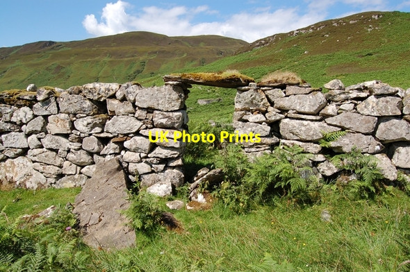 Photo 6"x4" Ruins at Boreraig Heaste c2007
