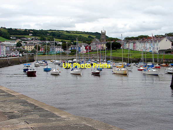 Photo 6"x4" Aberaeron harbour Aberaeron c2007