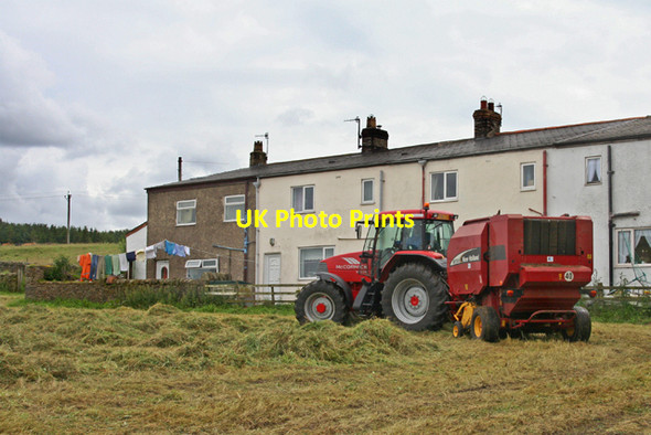 Photo 6"x4" Baling silage at Daddry Shield Daddry Shield c2007