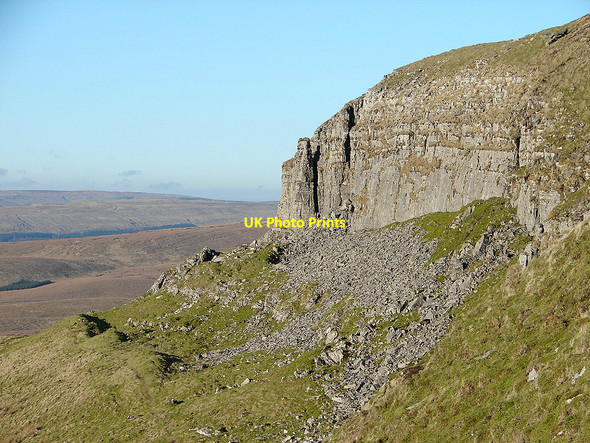 Photo 6"x4" Pen-y-ghent Side Brackenbottom c2007