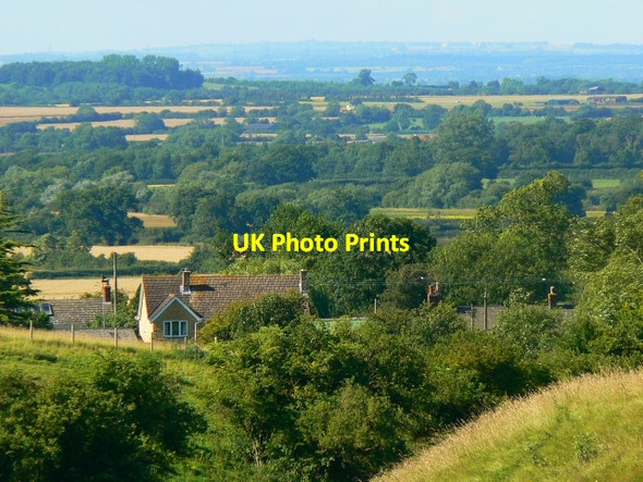 Photo 6"x4" View from Hinton Parva combe Hinton Parva\/SU2283 c2007