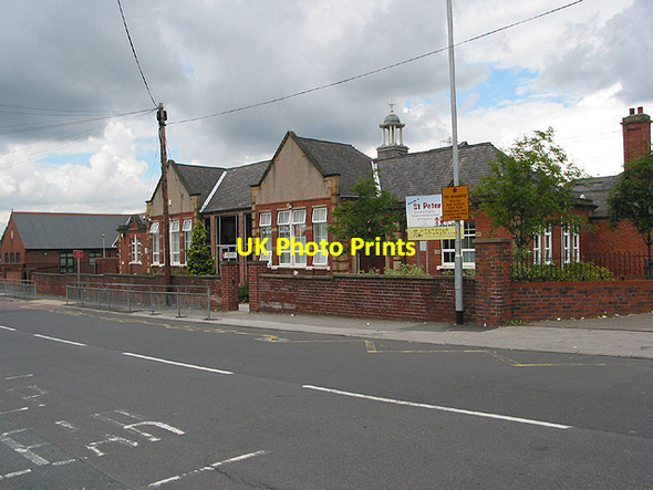 Photo 6"x4" Stanley St. Peter's C of E Primary School Stanley\/SE3424 c2007