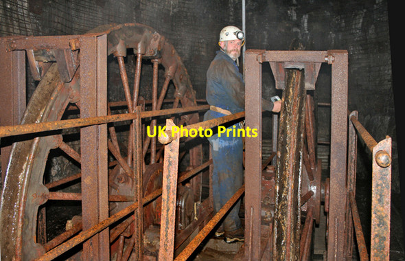 Photo 6"x4" Sheave wheels Copthill c2006