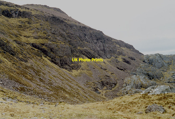 Photo 6"x4" Path alongside Ruadh Stac Mor Carnan B\u00e0n c1999