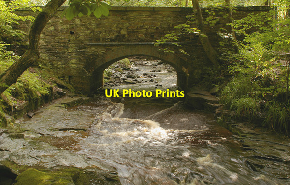 Photo 6"x4" River Roddlesworth Abbey Village c2007