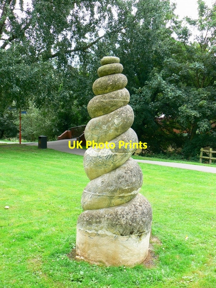 Photo 6"x4" Public art, Monkton Park, Chippenham Chippenham\/ST9173 c2007