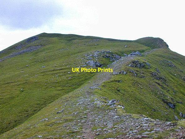 Photo 6"x4" The summit of A' Chailleach A' Chailleach\/NH1371 c2001
