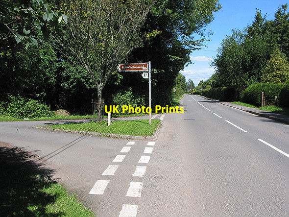 Photo 6"x4" Turn left for St. Bartholomew's, Much Marcle Much Marcle c2007