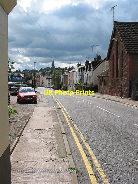 Photo 6"x4" Over Ross Street, Ross-on-Wye Ross-on-Wye c2007