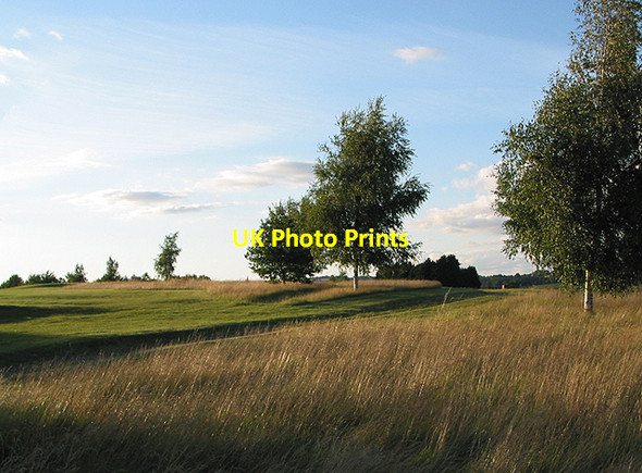 Photo 6"x4" Late evening on the golf course Bromsash c2007
