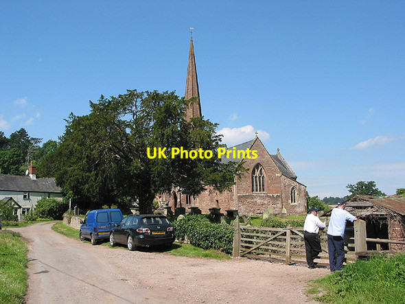 Photo 6"x4" Sellack Church Sellack c2007