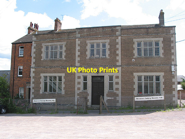 Photo 6"x4" Masonic Hall Newnham\/SO6911 c2007