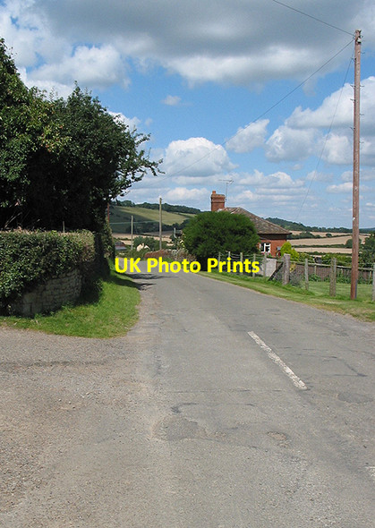 Photo 6"x4" Country road near Eastnor Ledbury c2007