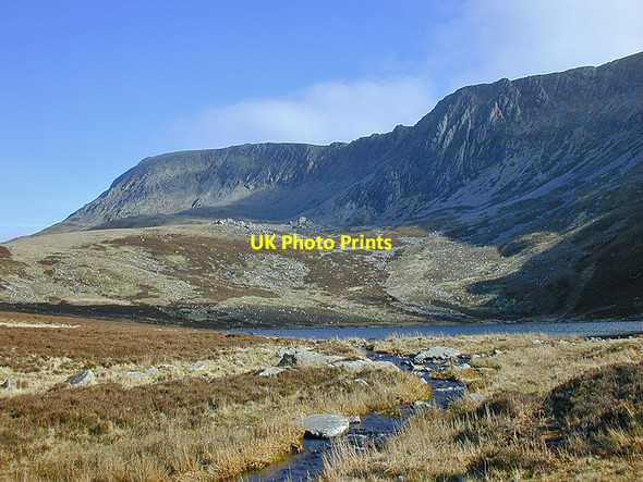 Photo 6"x4" Stream flowing from Llyn Gafr Dolgellau c2000