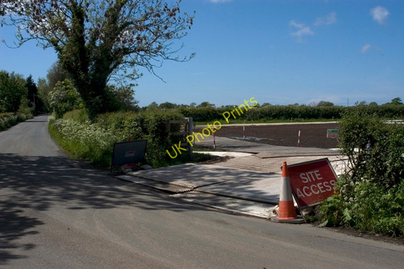 Photo 6"x4" Site Entrance opposite Bodkin Lane Hambleton Moss Side c2009