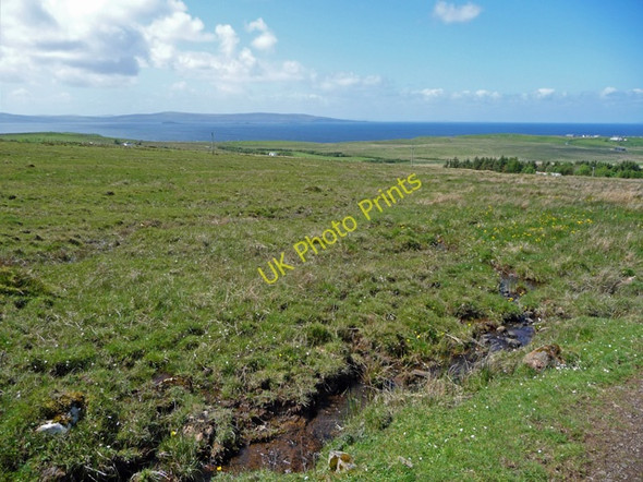 Photo 6"x4" Rough grazings above Linicro Linicro \/ Lionacro c2009