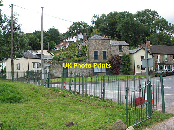 Photo 6"x4" Road junction at Lower Lydbrook Lower Lydbrook c2007