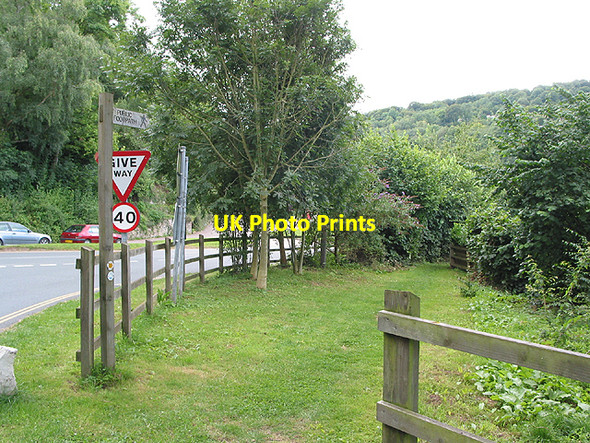 Photo 6"x4" Start of the footpath near Kerne Bridge Leys Hill\/SO5819 c2007
