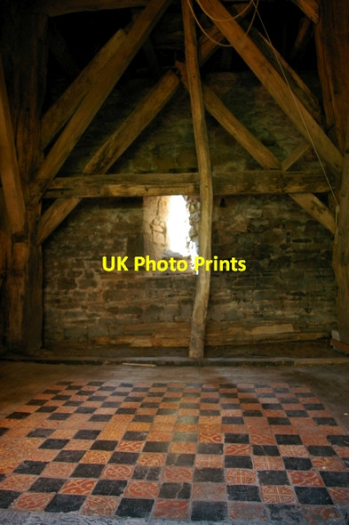 Photo 6"x4" Inside Yarpole church bell tower Enmore Field c2007