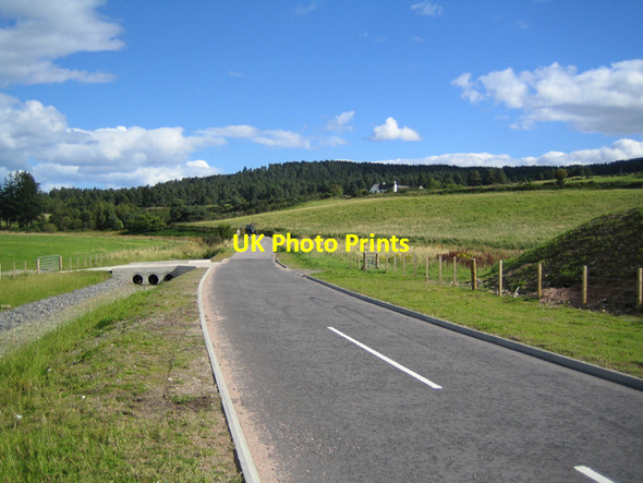 Photo 6"x4" Minor road from Strachan looking towards Gally Bank Strachan c2007