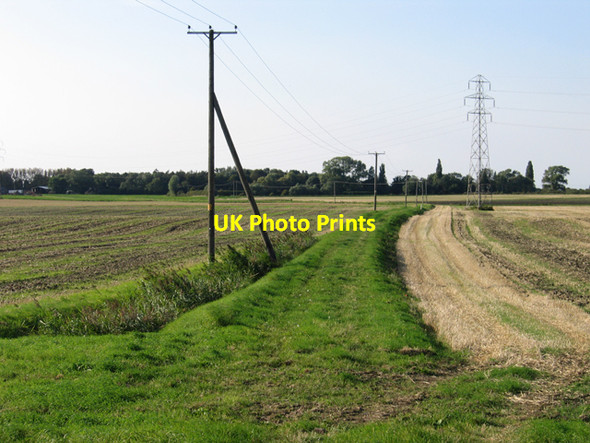 Photo 6"x4" Green lane, Eldernell, Whittlesey, Cambs Eldernell c2007