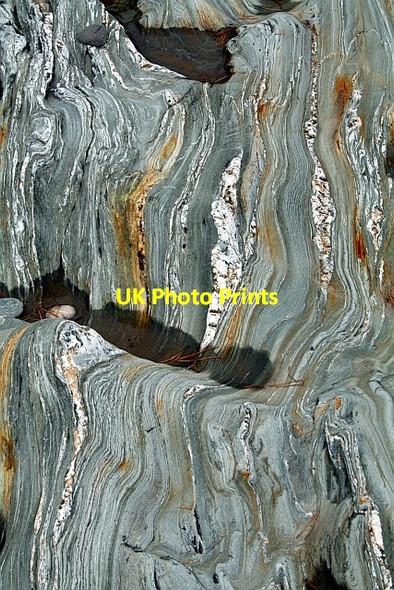 Photo 6"x4" Rock Formation at Torrisdale Bay. Bridgend\/NR7937 c2007 P1