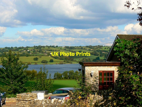Photo 6"x4" View across Blagdon Lake, Somerset Blagdon\/ST5058 c2007