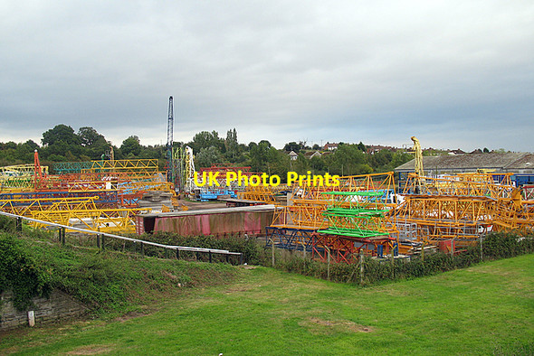Photo 6"x4" Crane yard Sharpness c2007