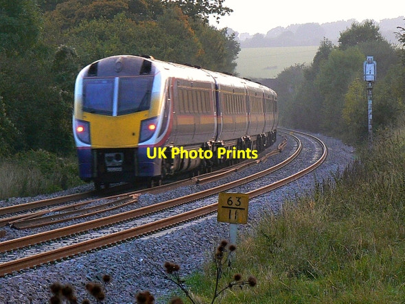 Photo 6"x4" Adelante passenger train en route to the south-west of England Froxfield\/SU2968 c2007