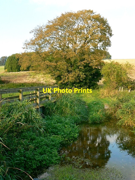 Photo 6"x4" Ford over stream near Preston, Wiltshire Preston\/SU2773 c2007