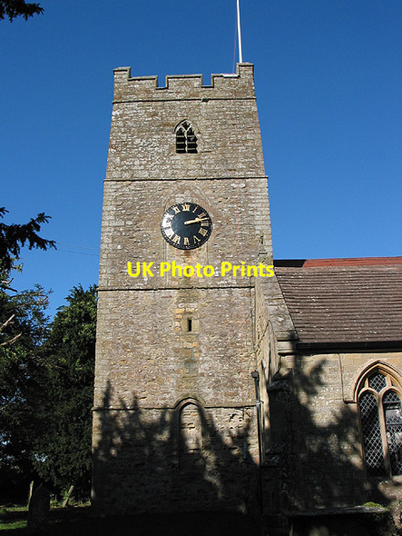 Photo 6"x4" Tower of The Church of St. Mary the Virgin English Bicknor c2007