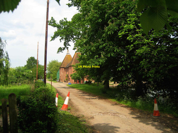 Photo 6"x4" Bottom Oast House, Little Cheveney, Sheephurst Lane, Marden, Kent Claygate\/TQ7144 c2007