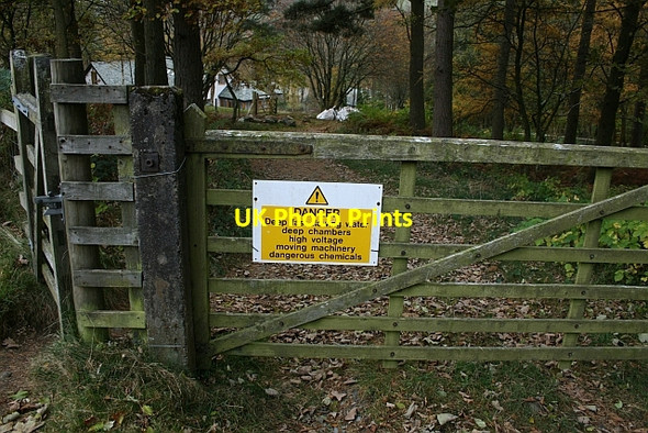 Photo 6"x4" Sign on Gate at Burnbanks Bampton\/NY5118 c2007