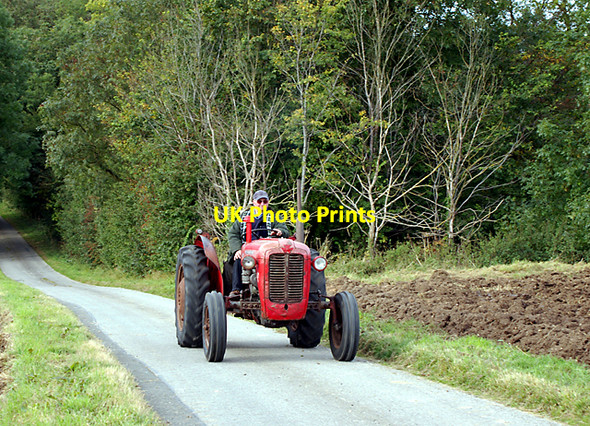 Photo 6"x4" A happy man Swinhope c2007
