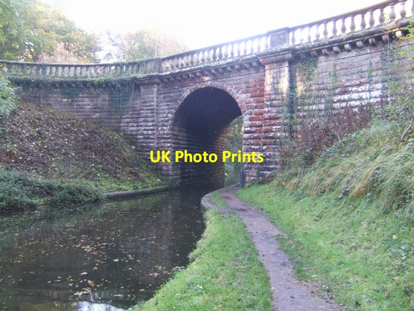 Photo 6"x4" Bridge No 10, The Avenue Bridge Brewood c2007