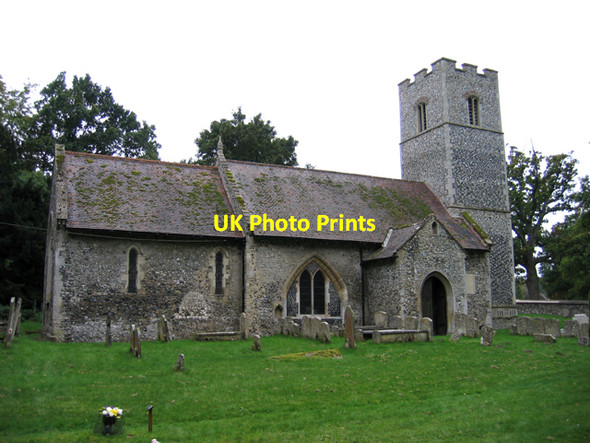 Photo 6"x4" The parish church at Santon Downham, Suffolk Santon Downham c2007