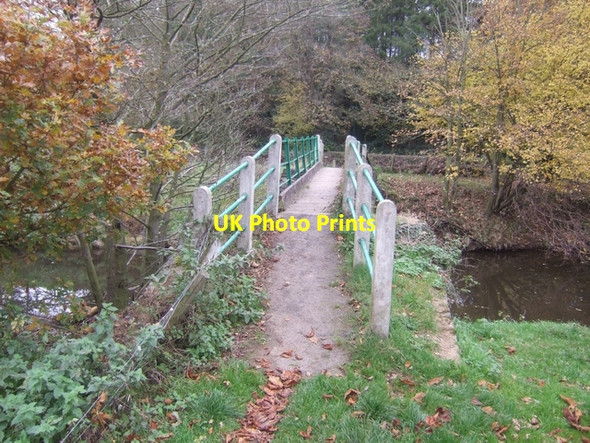 Photo 6"x4" Footbridge over the Rea Brook Neen Savage c2007