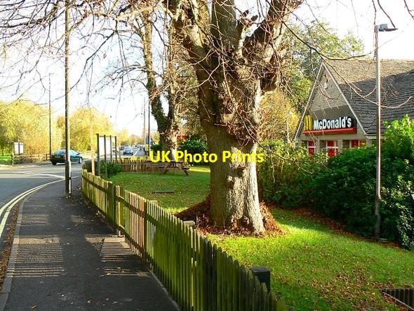 Photo 6"x4" Cricklade Road and McDonald's, Cirencester Cirencester c2007