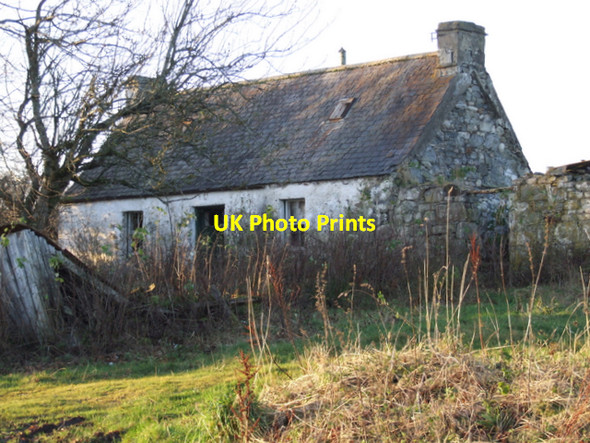 Photo 6"x4" Abandoned croft near Knockfarrel Knockfarrel c2007