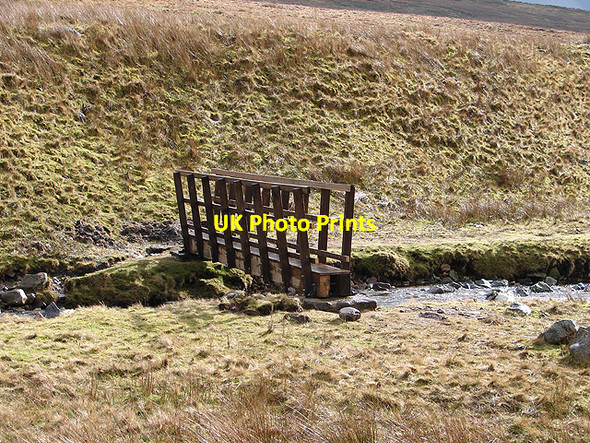 Photo 6"x4" New footbridge across Little Dale Beck Ribble Head\/SD7779 c2007